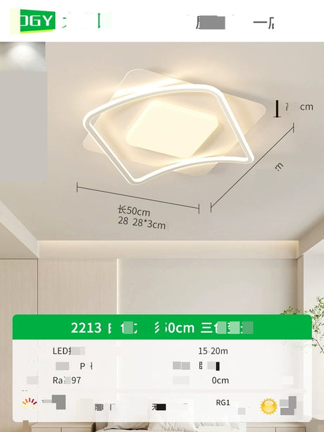GVG Ultra Thin Minimalistic Ceiling Light from GVG