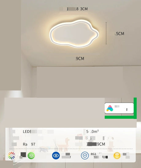 GVG Ultra Thin Minimalistic Ceiling Light from GVG
