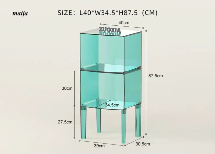 LOWERLEFT Acrylic Minimalist Bedroom Cabinet from HOBBYTREE