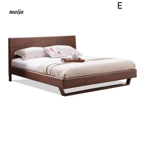 GENJI Flores Solid Wood Floating Bed from GENJI