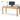 GENJI Mollie Solid Wood Desk from GENJI