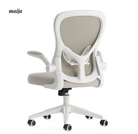 Black and White Comfortable Study Chair from Kaiyashi