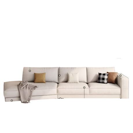 DIPU Daphne Cream Modern Sofa from DIPU