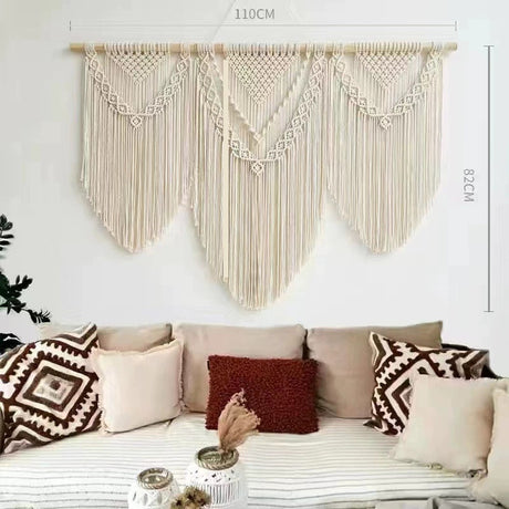 ZHANG MEIMEI Woven Decorations Handmade Boho Tapestry from ZHANG MEIMEI