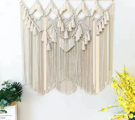 ZHANG MEIMEI Woven Decorations Handmade Boho Tapestry from ZHANG MEIMEI