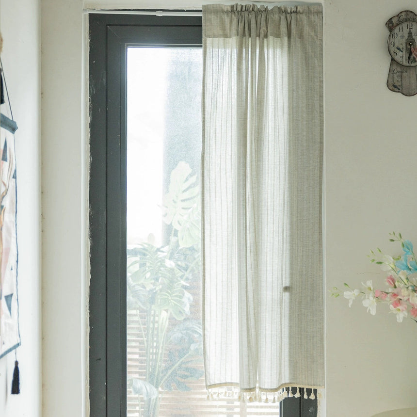 ZHANG MEIMEI Japanese Custom Kitchen Curtain from ZHANG MEIMEI