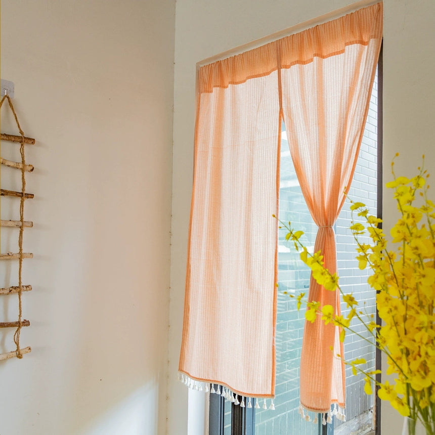 ZHANG MEIMEI Japanese Custom Kitchen Curtain from ZHANG MEIMEI