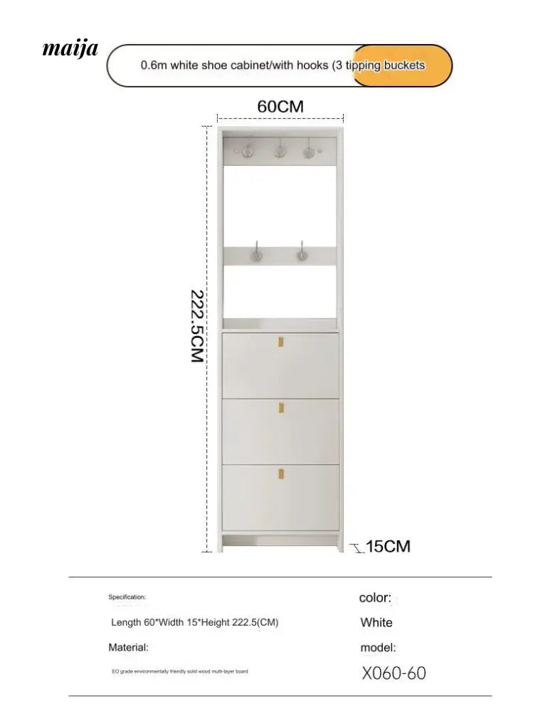 Noble Ultra Thin Shoe Cabinet from MODENG