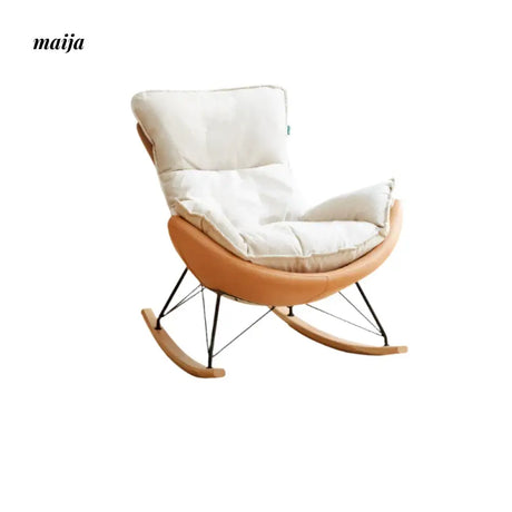 GENJI Eggshell Rocking Chair from GENJI