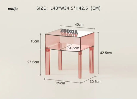 LOWERLEFT Acrylic Minimalist Bedroom Cabinet from HOBBYTREE