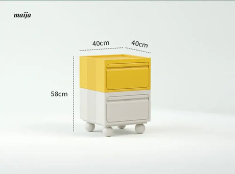 PUMPKIN BOX Modern Minimalist Bedside Cabinet from PUMPKIN BOX