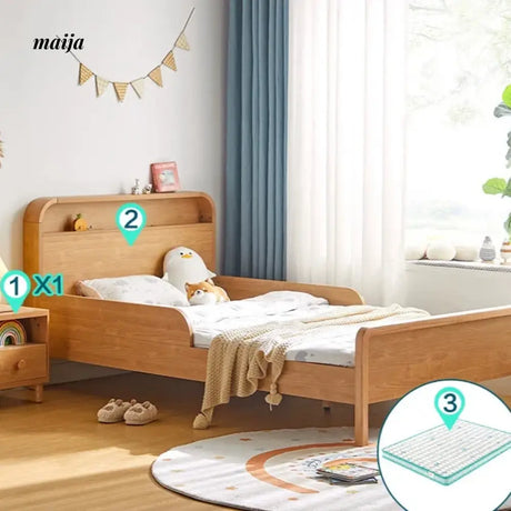LINSYKIDS Cuddle Children's Bed from RZONE