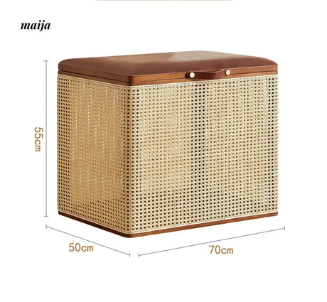 RATTAN CRAFTSMAN Wooden Storage Box from RATTAN CRAFTSMAN