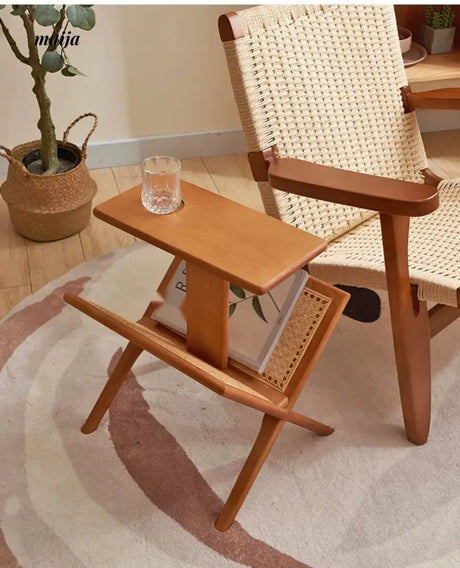 19 DREAM SPACE Retro Rattan Side Table from 19 DREAM SPACE
