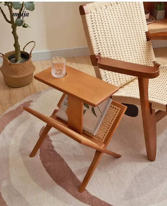 19 DREAM SPACE Retro Rattan Side Table from 19 DREAM SPACE