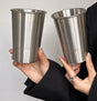 COFFEE FRUIT Capacious Glass Stainless Steel Coffee Metal Cup from COFFEE FRUIT