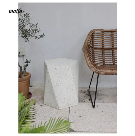 Terrazo Diamond Side Table from maija