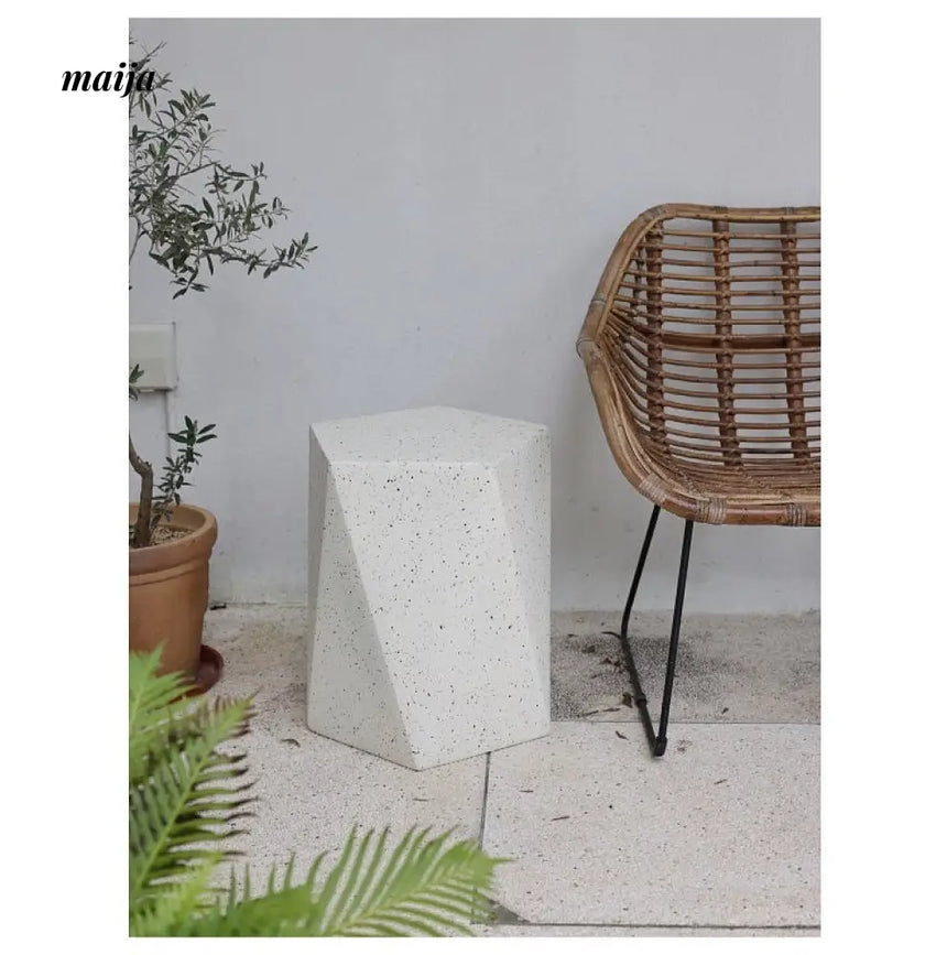 Terrazo Diamond Side Table from maija