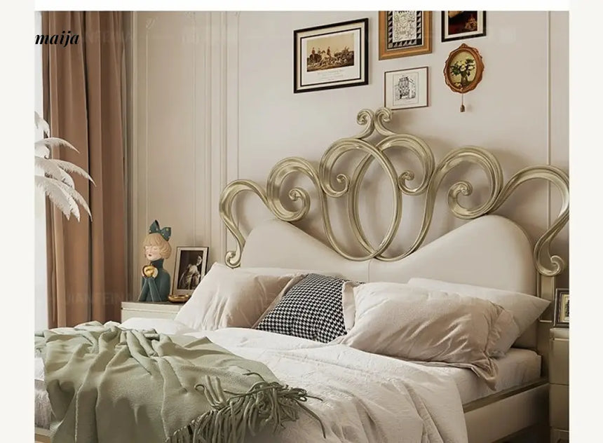 JANE FINA Princess Frame Solid Wood Bed from JANE FINA