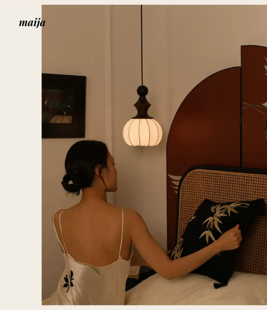 NANCY Wabi-Sabi Bedside Chandelier Retro Design from NANCY