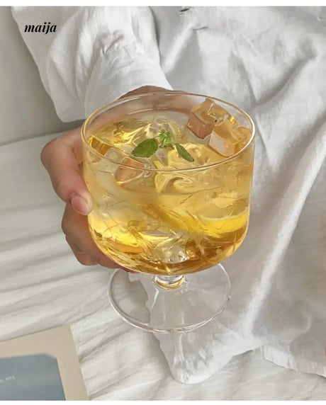 BANKE Transparent Glass Tall Juice Cocktail Glass from BANKE