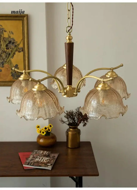 NANCY American Nanyang Style Retro Chandelier from NANCY