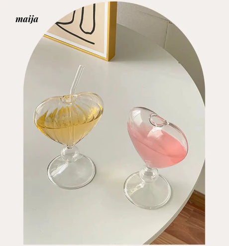 BANKE Summer Straw Glass Coffee Wineglass from BANKE