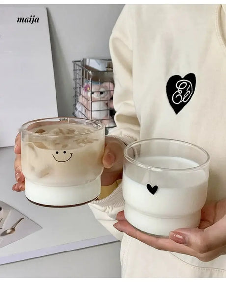 BANKE Smile Coffee Glass Cup from BANKE