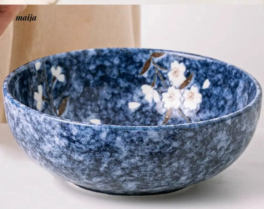 OKADA YAKI Imported Ceramic Soup Bowl from OKADA YAKI