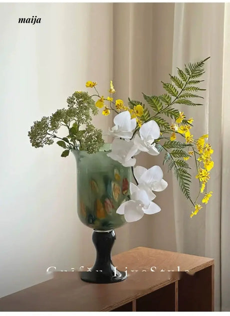 GUIFOU Wide Mouth Glass Water Vase from GUIFOU