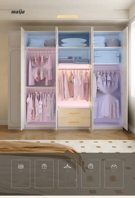 MEIHOUSE French Dressing Table Wardrobe from MEIHOUSE