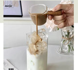 BANKE Rectangular Transparent Glass Cold Drink Cup from BANKE
