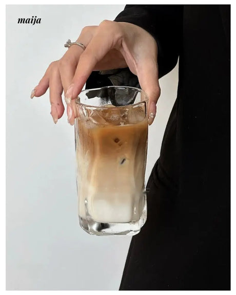 ANFAN Coffee Car Design Glass Wine Cup from OKADA YAKI