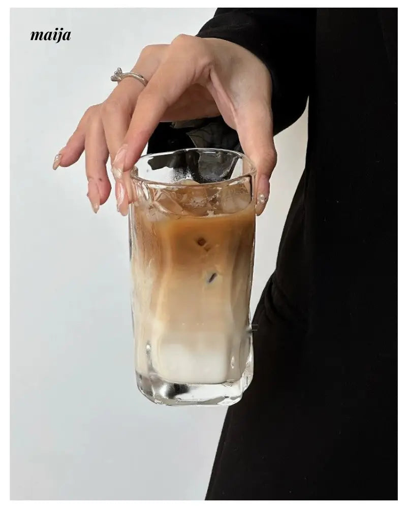 ANFAN Coffee Car Design Glass Wine Cup from OKADA YAKI