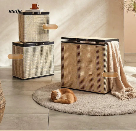 RATTAN CRAFTSMAN Wooden Storage Box from RATTAN CRAFTSMAN