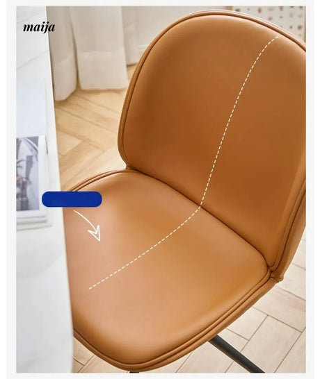 LOWERLEFT Modern Computer Dining Chair from Lower Left