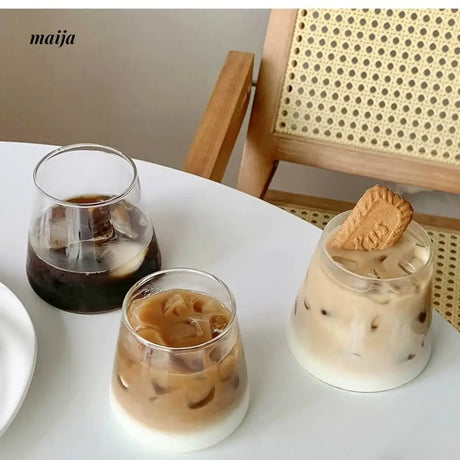BANKE Mount Fuji Transparent Coffee Glass Cup from BANKE