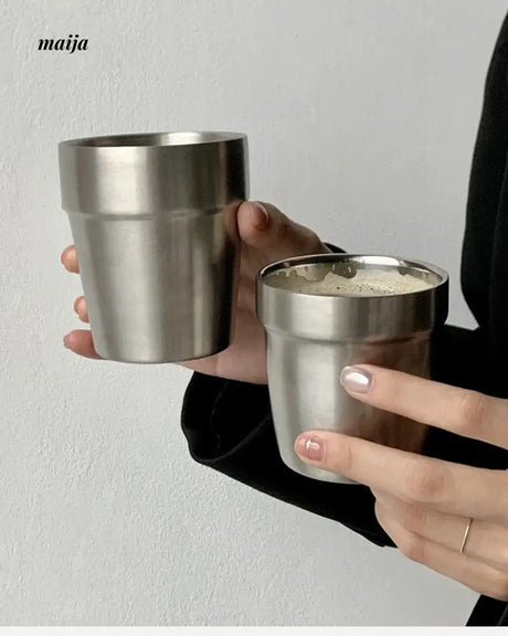 BANKE Stainless Steel American Coffee Metal Cup from BANKE