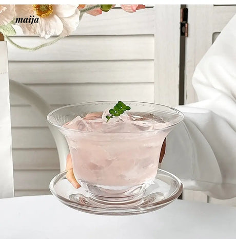 BANKE Iced Tea Coffee Glass Cup American Style from BANKE