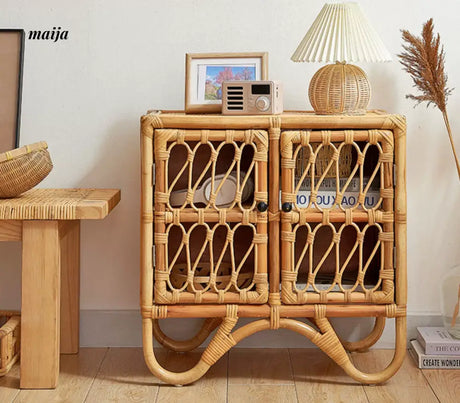 19 DREAM SPACE Japanese Rattan Shoe Cabinet from 19 DREAM SPACE
