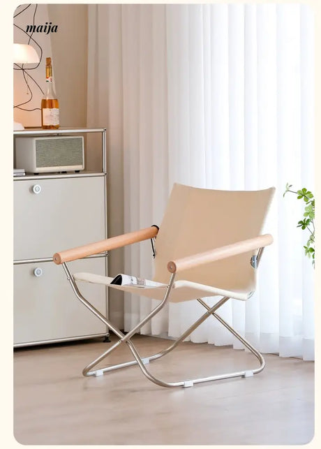 PUMPKIN BOX Nordic Folding Canvas Chair from PUMPKIN BOX