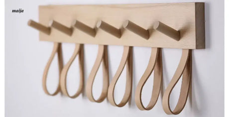 OGI NO RYOHIN Nordic INS Style Solid Wood Wall Hook Rack from OGI NO RYOHIN