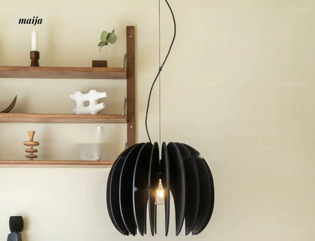 LYNN Silent Wind Pumpkin Pendant Lamp from Lynn's Lamp