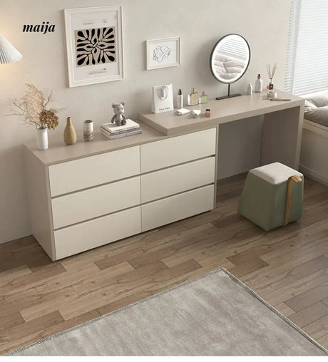 MEIHOUSE Modern Minimalist Dressing Table Bedroom Storage System from MEIHOUSE