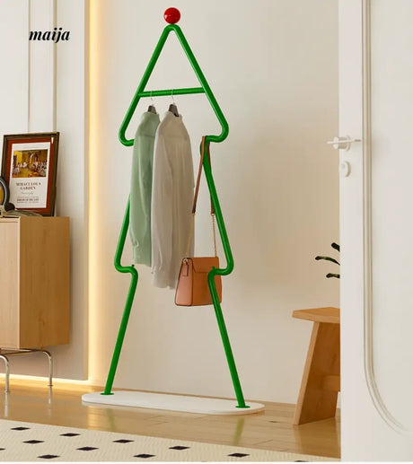 YUJIA Christmas Tree Clothes Rack, Creative Storage from YUJIA