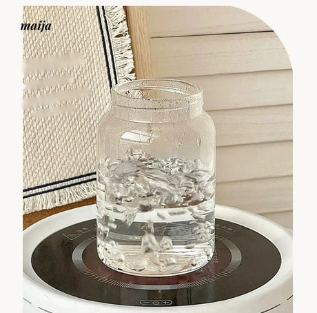 BANKE Portable Glass Tea Cup with Lid from BANKE