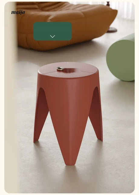 PUMPKIN BOX Stackable Nordic Minimalist Shoe Stool from PUMPKIN BOX