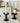BANKE Retro Black Glossy Candle Decorations from BANKE