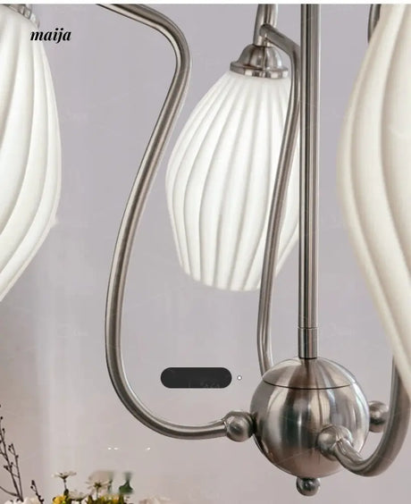 NANCY Ceramic Chandelier British American Retro Style from NANCY