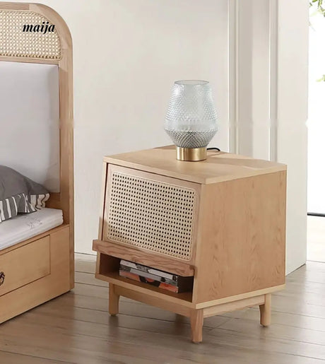 RATTAN CRAFTSMAN Wooden Bedside Cabinet from RATTAN CRAFTSMAN